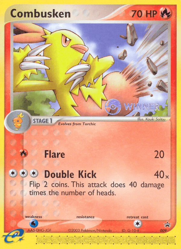 Combusken: Nintendo Black Star Promos