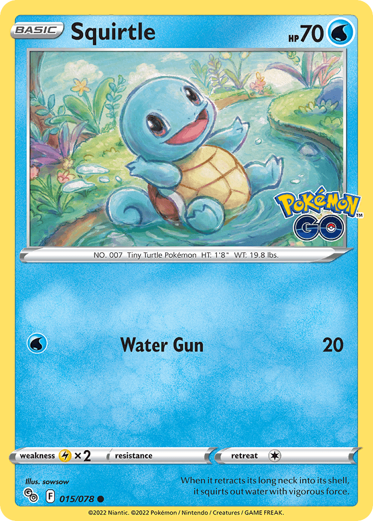 Squirtle: Pokémon GO