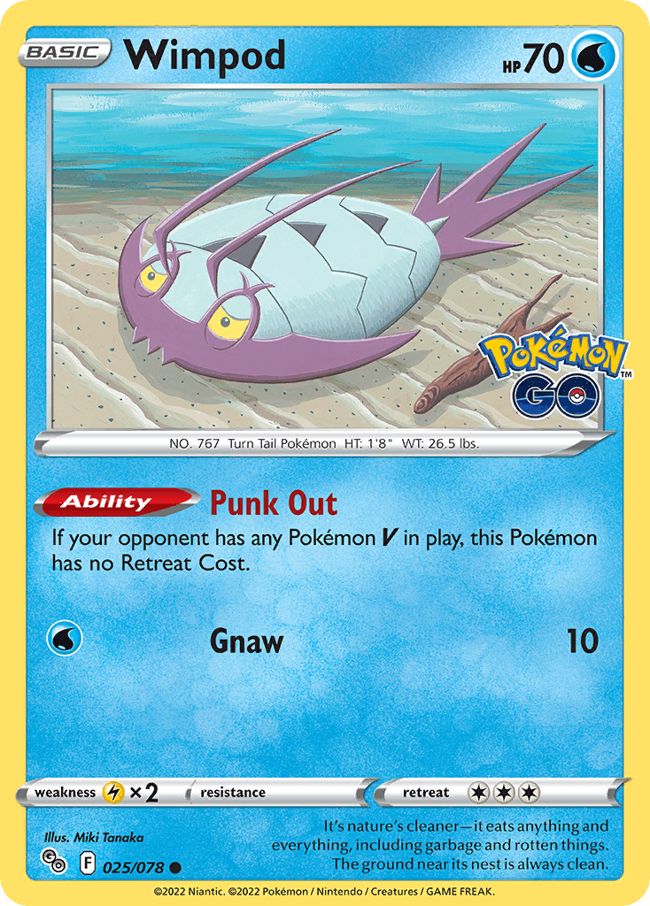 Wimpod: Pokémon GO