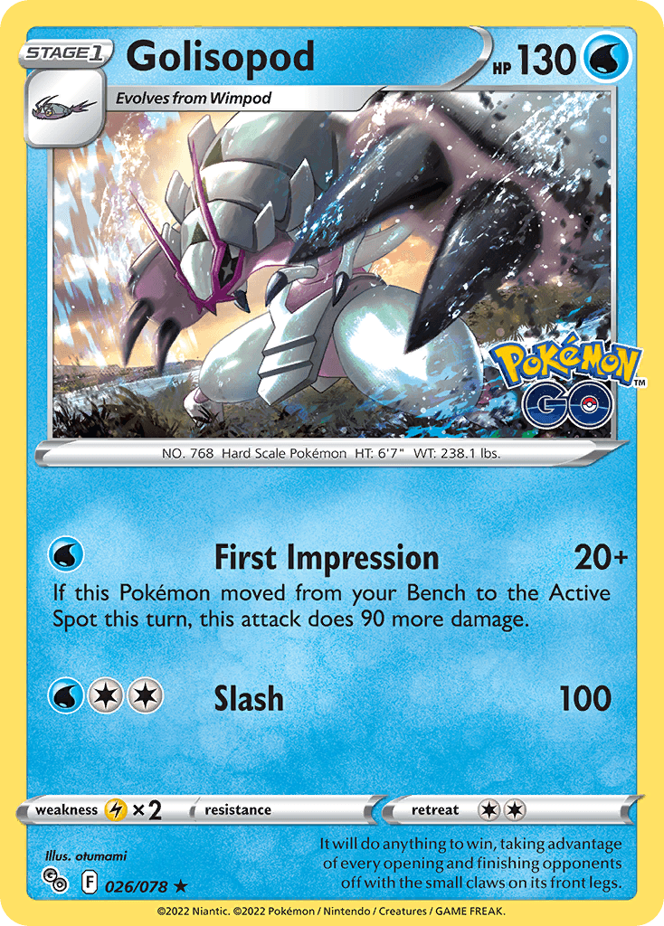 Golisopod: Pokémon GO