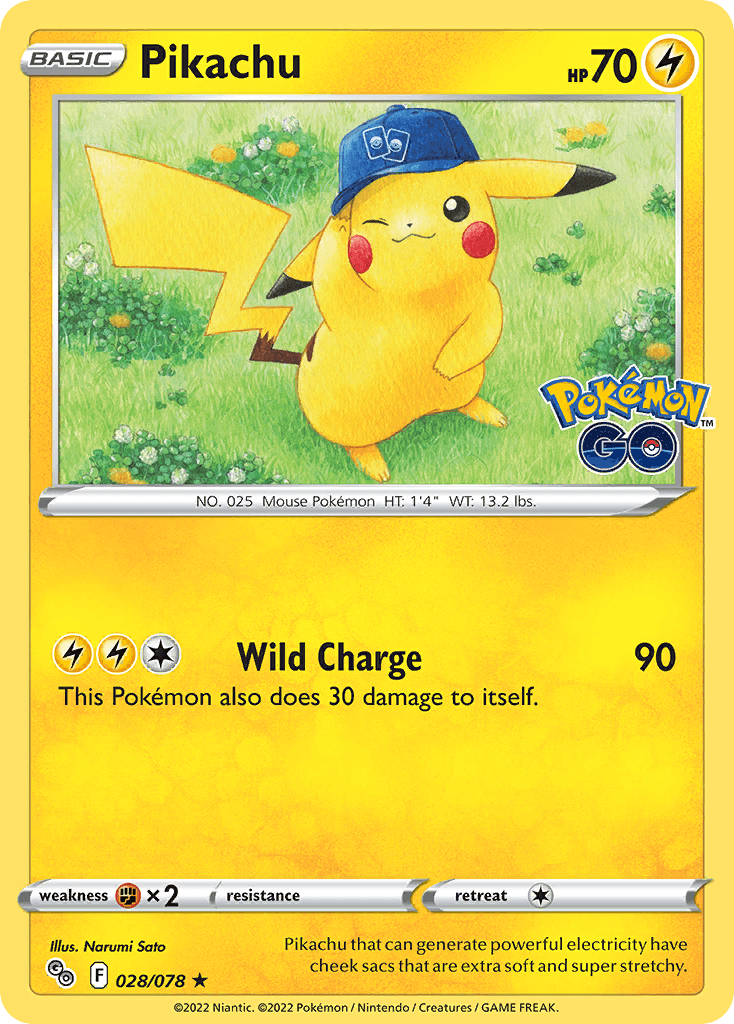 Pikachu: Pokémon GO