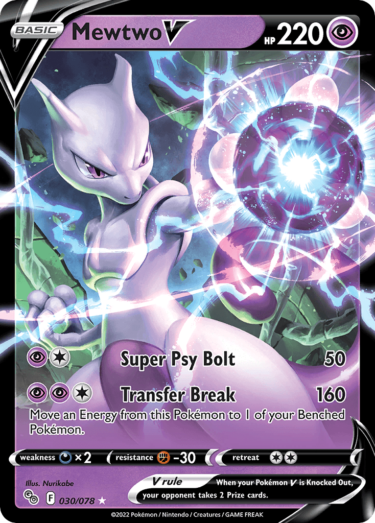 Mewtwo V: Pokémon GO