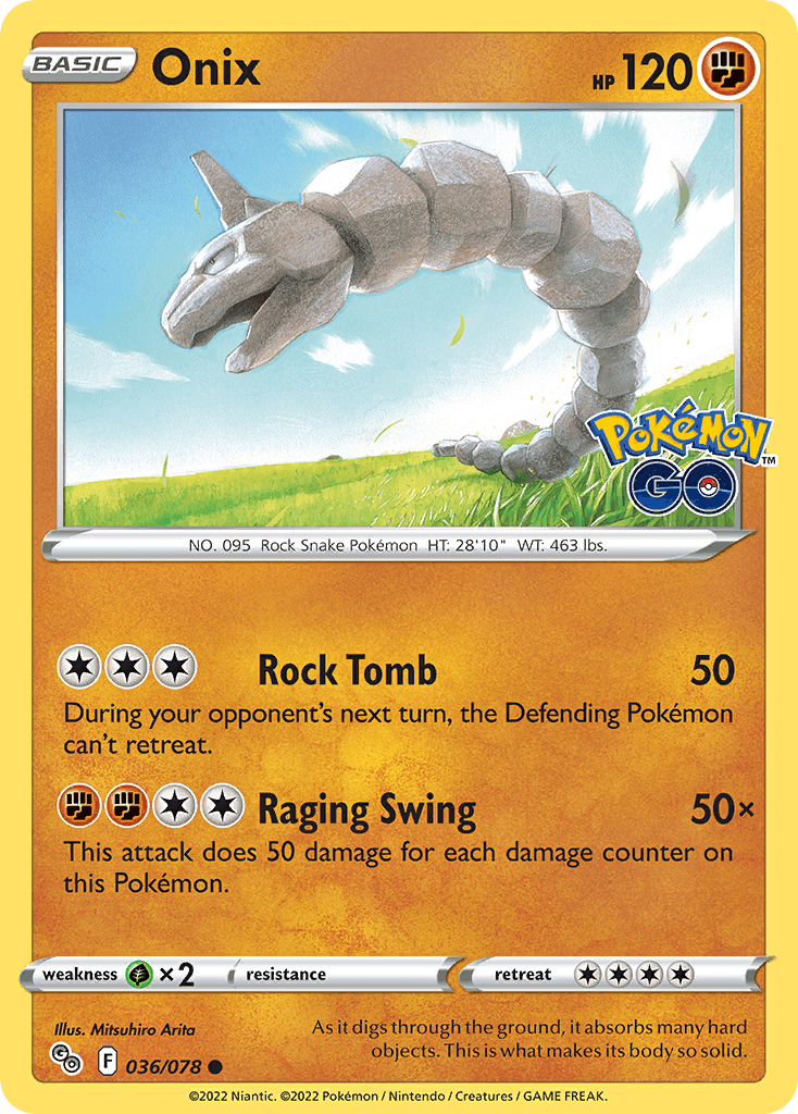 Onix: Pokémon GO