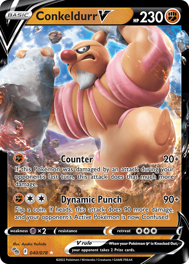 Conkeldurr V: Pokémon GO