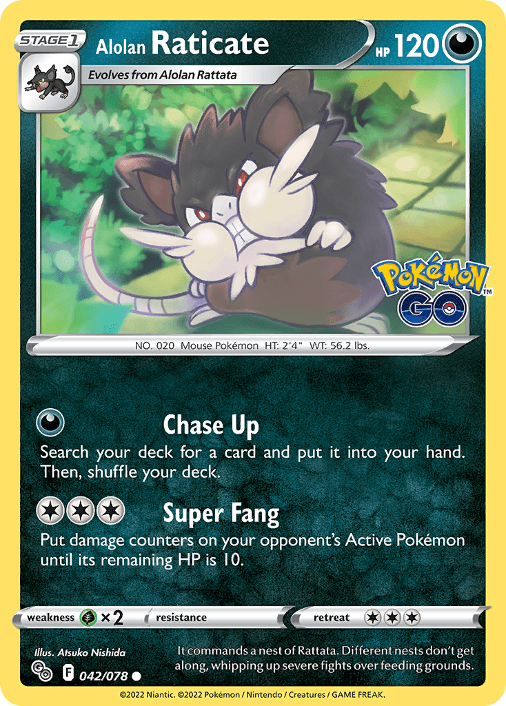 Alolan Raticate: Pokémon GO