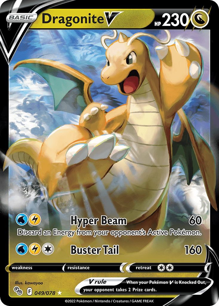 Dragonite V: Pokémon GO