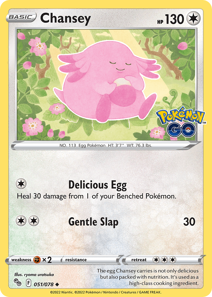 Chansey: Pokémon GO