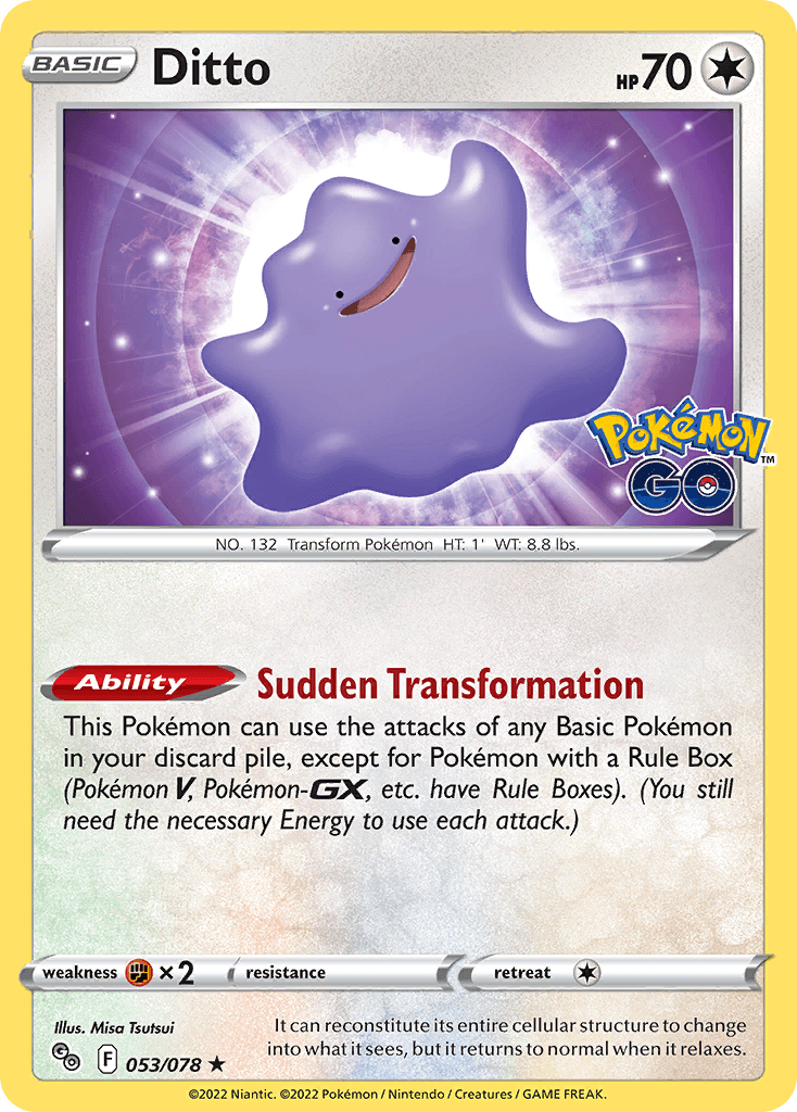 Ditto: Pokémon GO