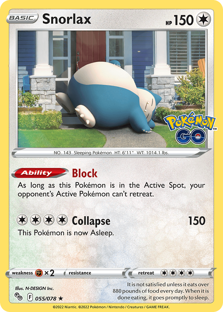 Snorlax: Pokémon GO