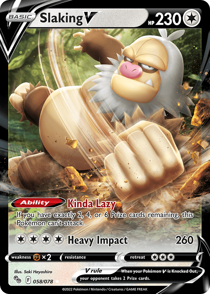 Slaking V: Pokémon GO