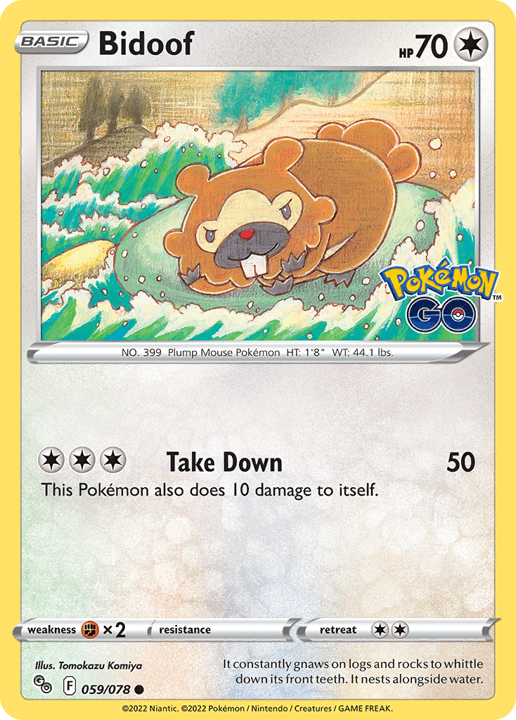 Bidoof: Pokémon GO