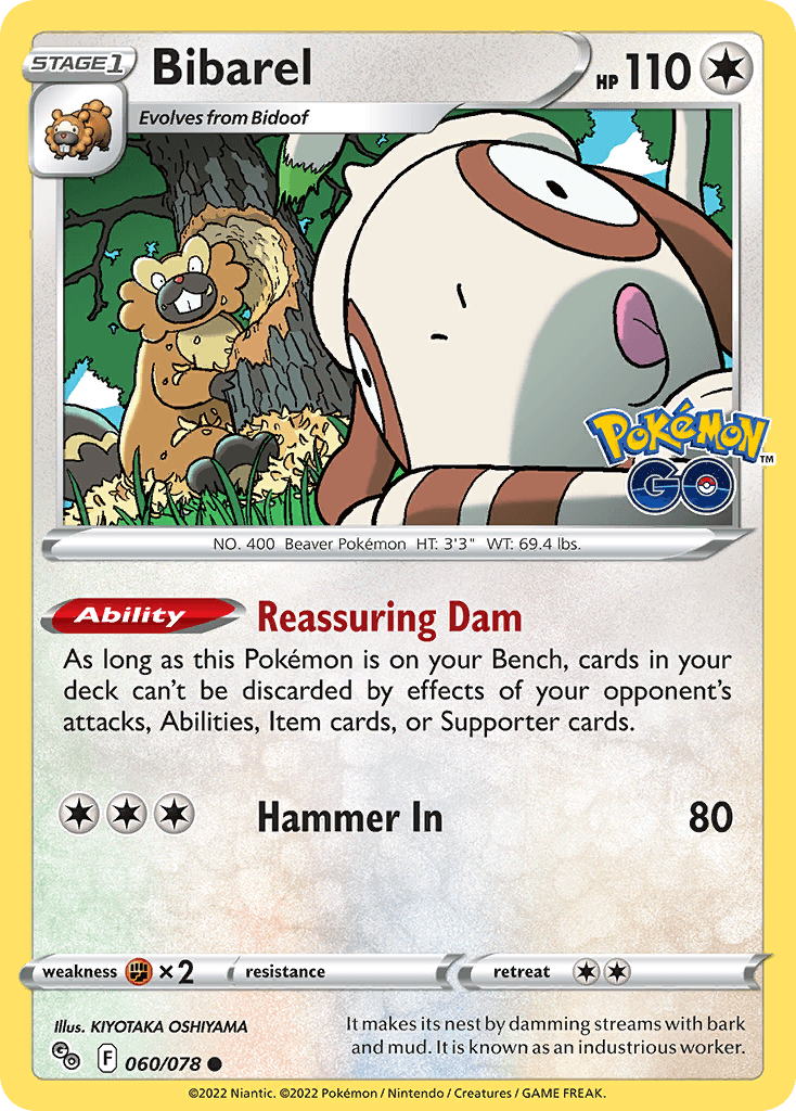 Bibarel: Pokémon GO