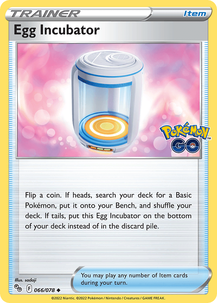 Egg Incubator: Pokémon GO