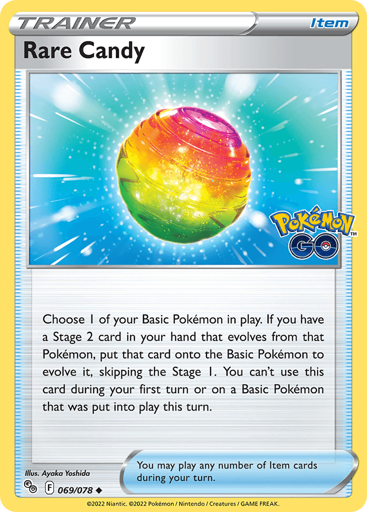 Rare Candy: Pokémon GO