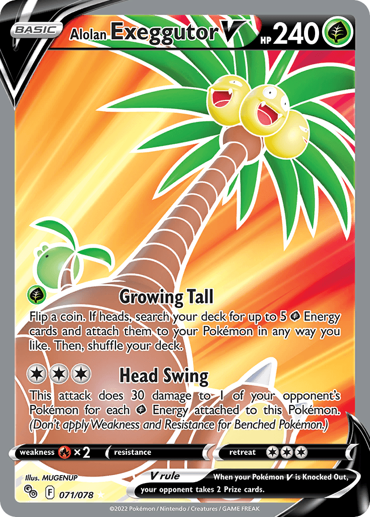 Alolan Exeggutor V: Pokémon GO