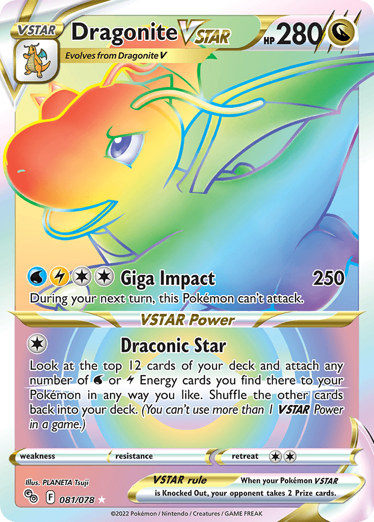 Dragonite VSTAR: Pokémon GO