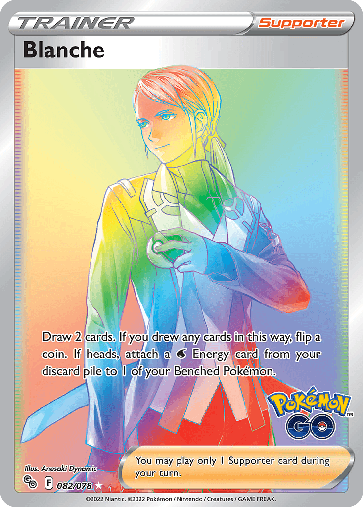 Blanche: Pokémon GO