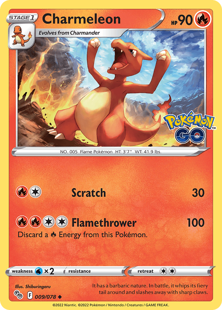 Charmeleon: Pokémon GO