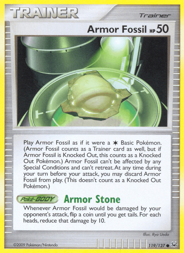 Armor Fossil: Platinum