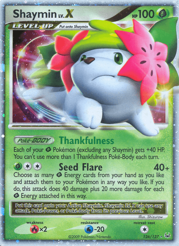 Shaymin LV.X: Platinum