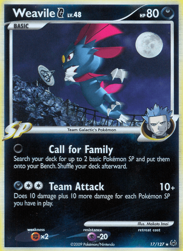 Weavile G: Platinum