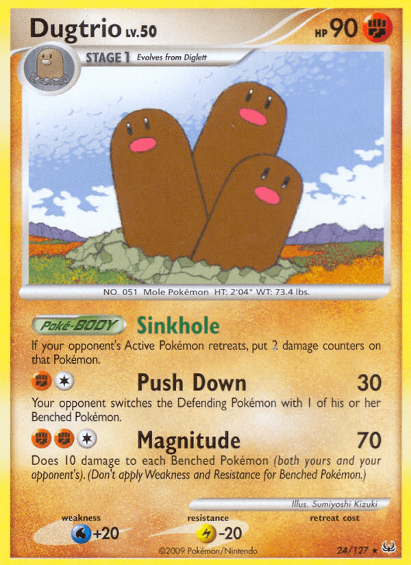 Dugtrio: Platinum