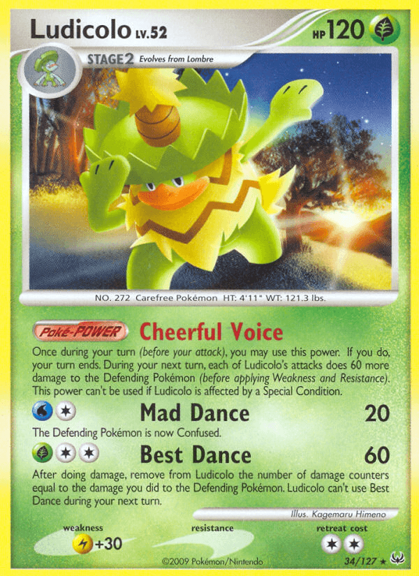Ludicolo: Platinum