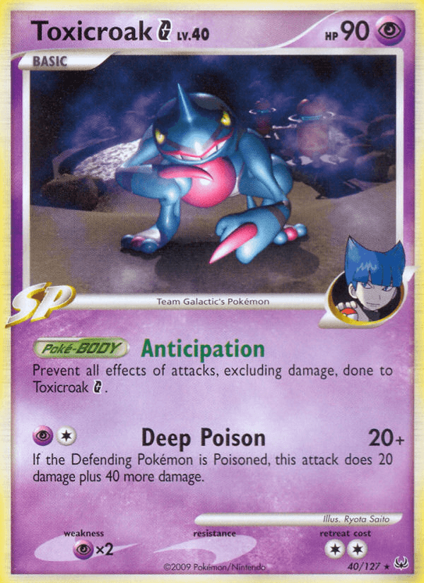 Toxicroak G: Platinum