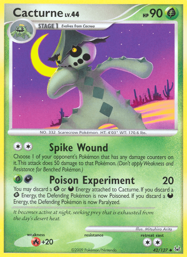 Cacturne: Platinum