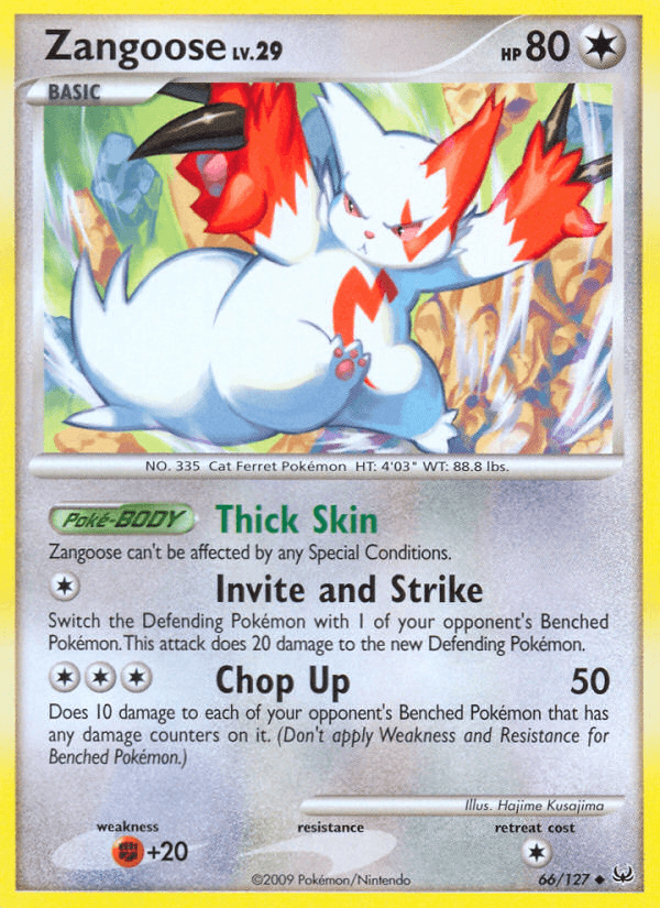 Zangoose: Platinum