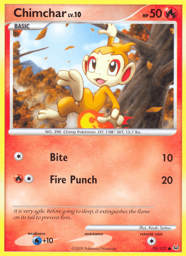 Chimchar: Platinum
