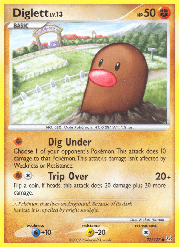 Diglett: Platinum