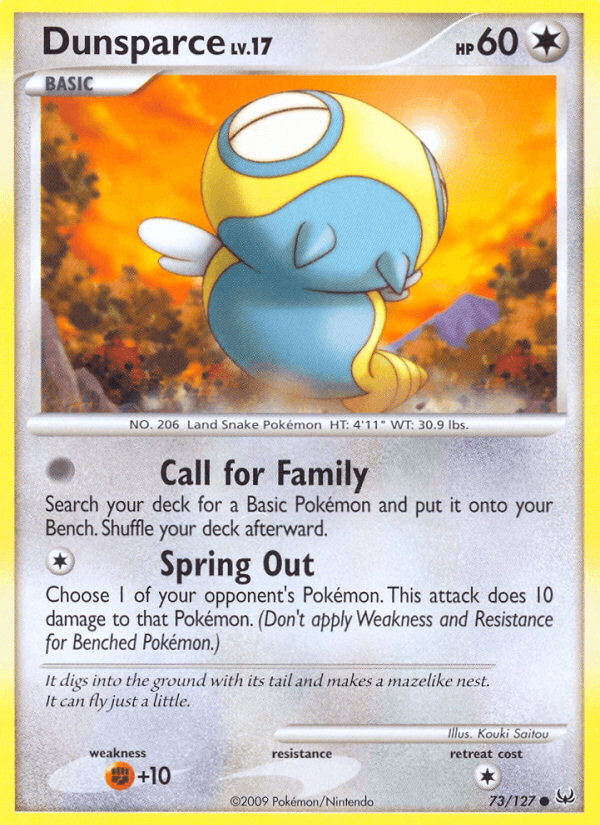 Dunsparce: Platinum