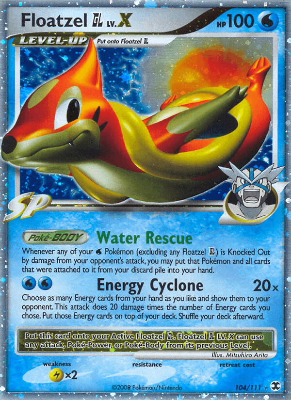 Floatzel GL LV.X: Rising Rivals