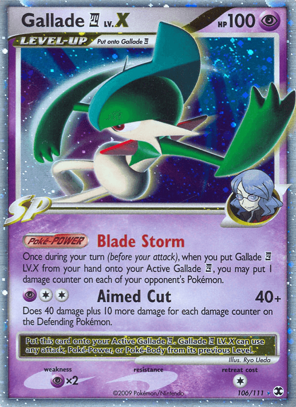 Gallade E4 LV.X: Rising Rivals