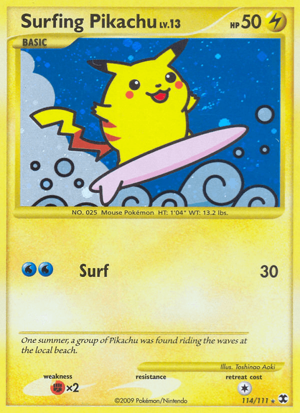 Surfing Pikachu: Rising Rivals