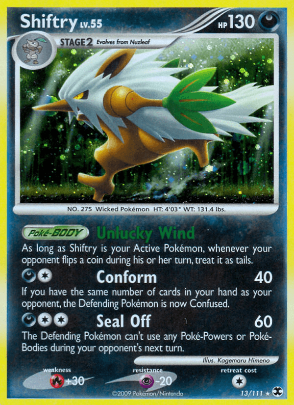Shiftry: Rising Rivals