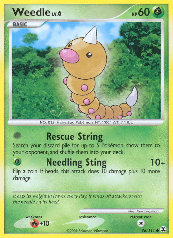 Weedle: Rising Rivals
