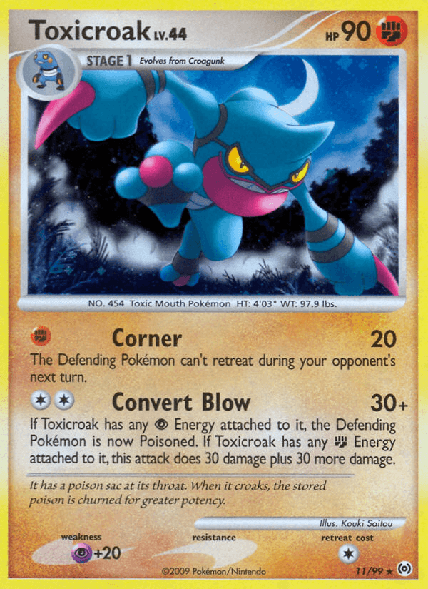 Toxicroak: Arceus