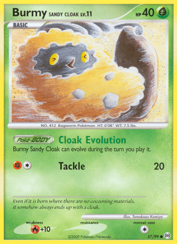 Burmy Sandy Cloak: Arceus