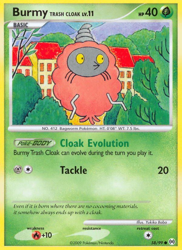 Burmy Trash Cloak: Arceus