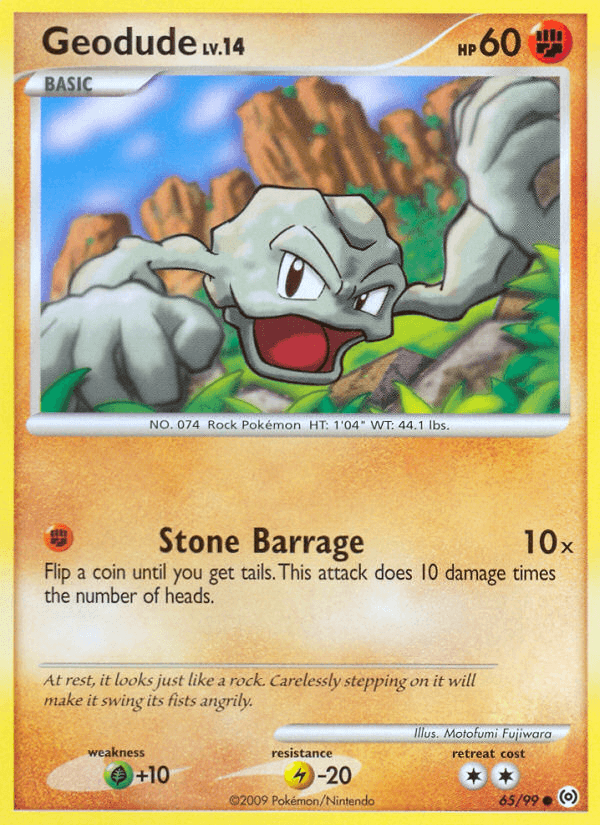 Geodude: Arceus