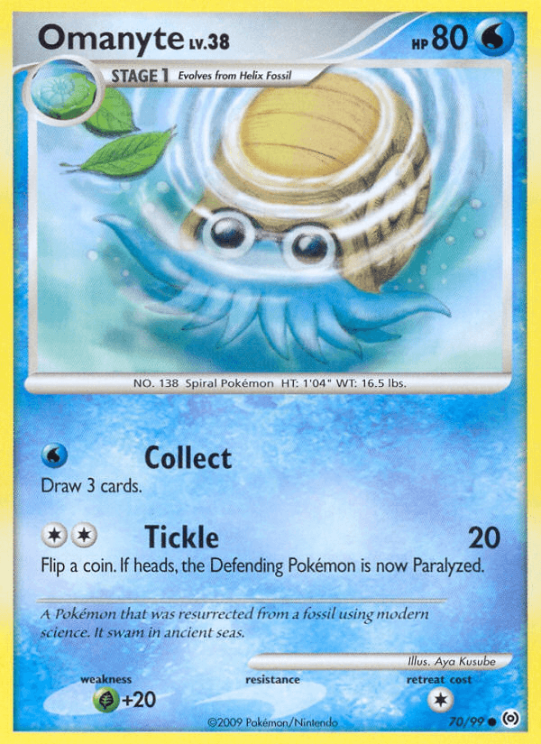 Omanyte: Arceus