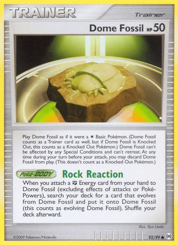 Dome Fossil: Arceus