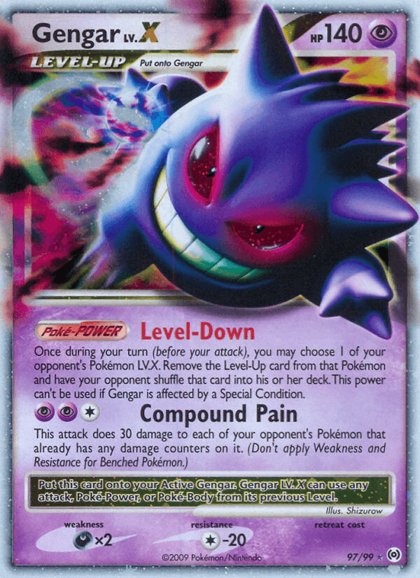 Gengar LV.X: Arceus