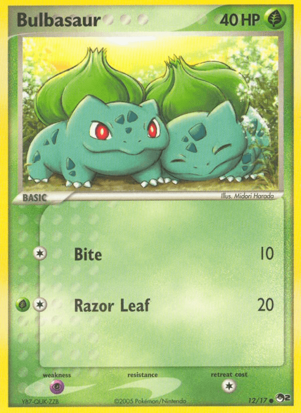 Bulbasaur: POP Series 2