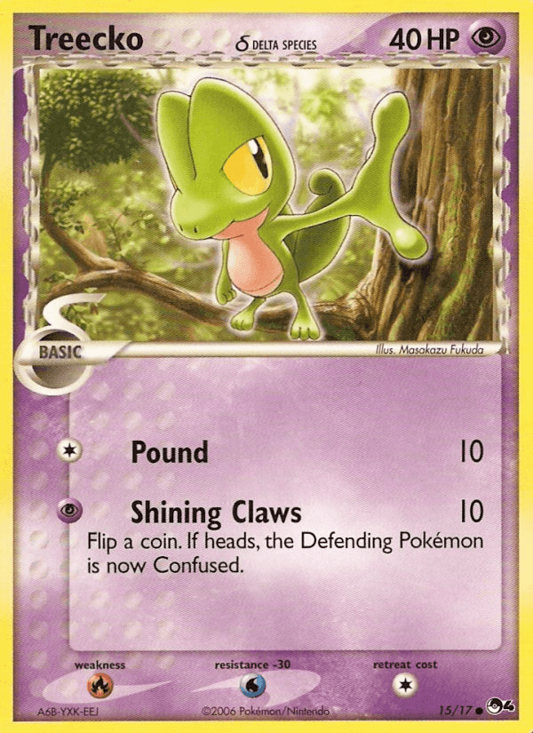 Treecko δ: POP Series 4