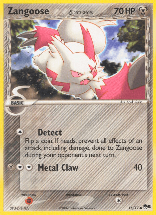 Zangoose δ: POP Series 5