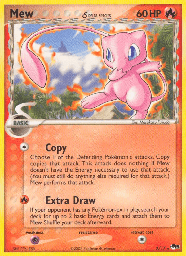 Mew δ: POP Series 5