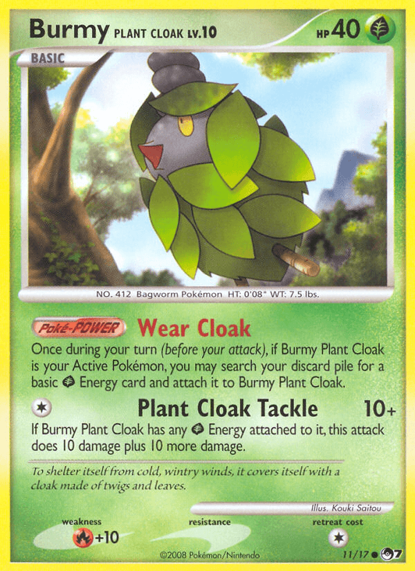 Burmy Plant Cloak: POP Series 7